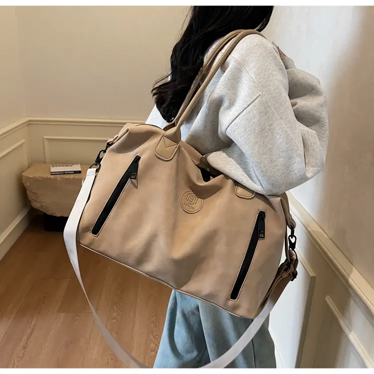 Pink Crossbody Tote Bag for Women Large Capacity Travel — feature 30