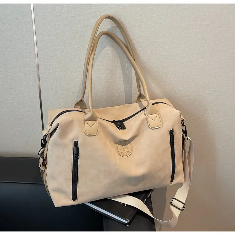 Pink Crossbody Tote Bag for Women Large Capacity Travel — feature 42