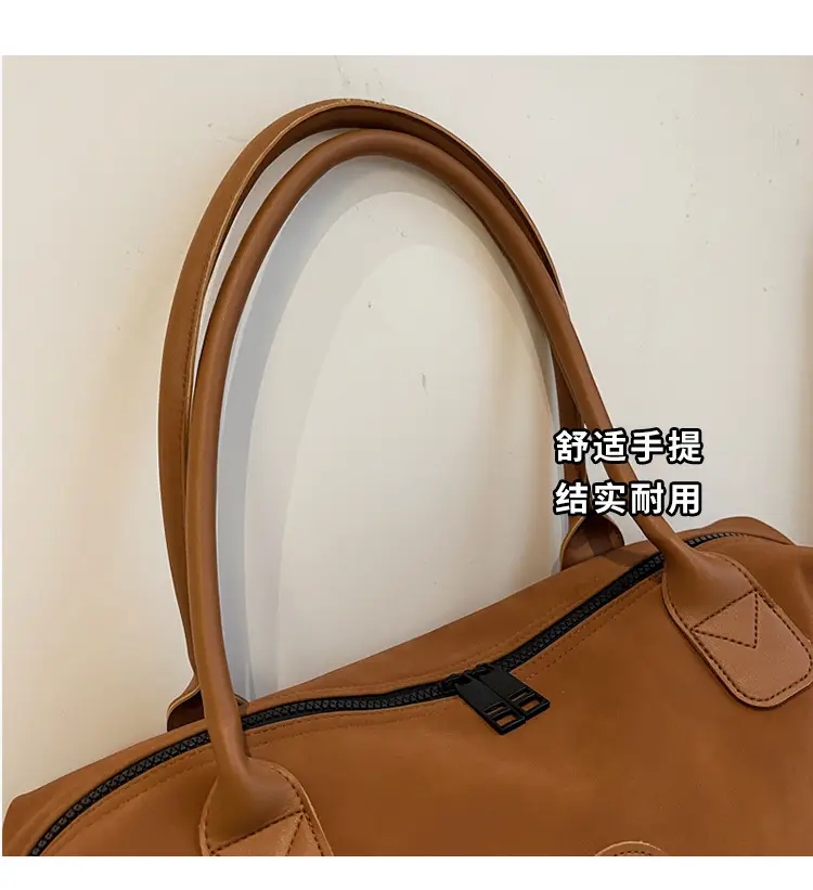 Pink Crossbody Tote Bag for Women Large Capacity Travel — feature 9