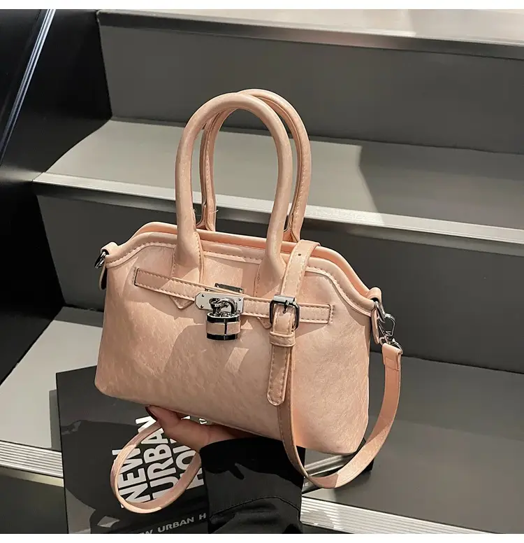 White Retro Shell Shoulder Bag for Women — feature 20