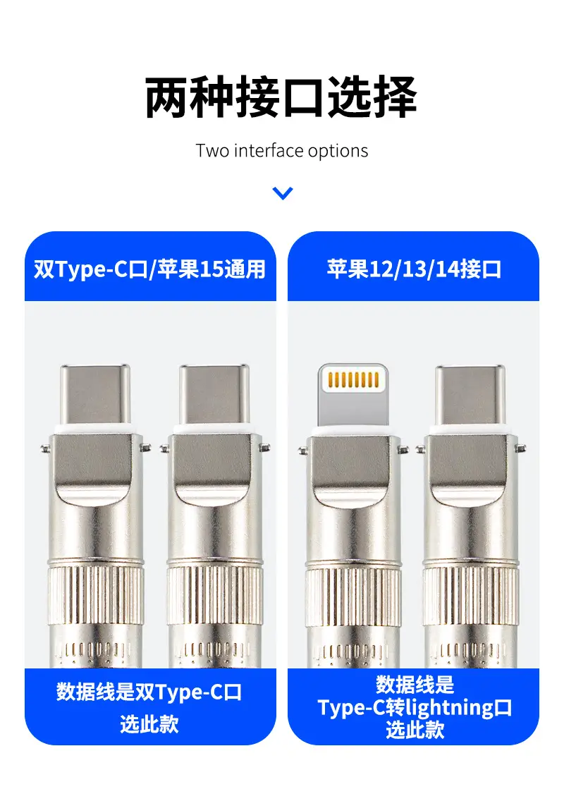 Type-C Lightning Cable & Lanyard Dual Use Braided Anti-Lost — feature 13