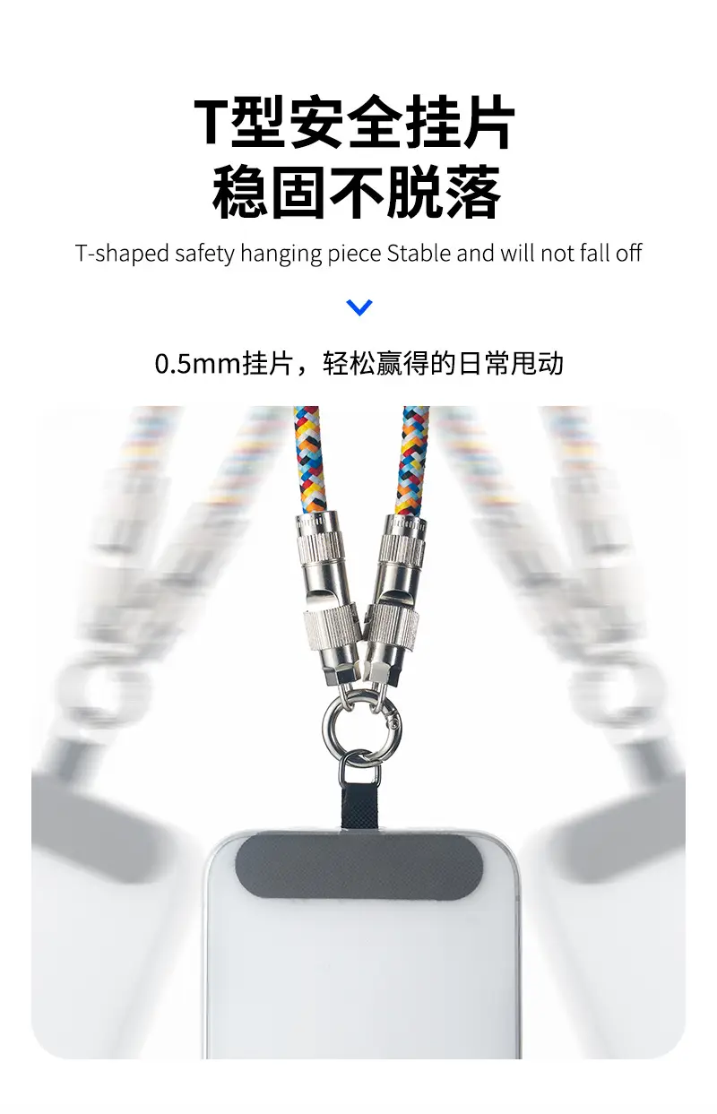 Type-C Lightning Cable & Lanyard Dual Use Braided Anti-Lost — feature 5