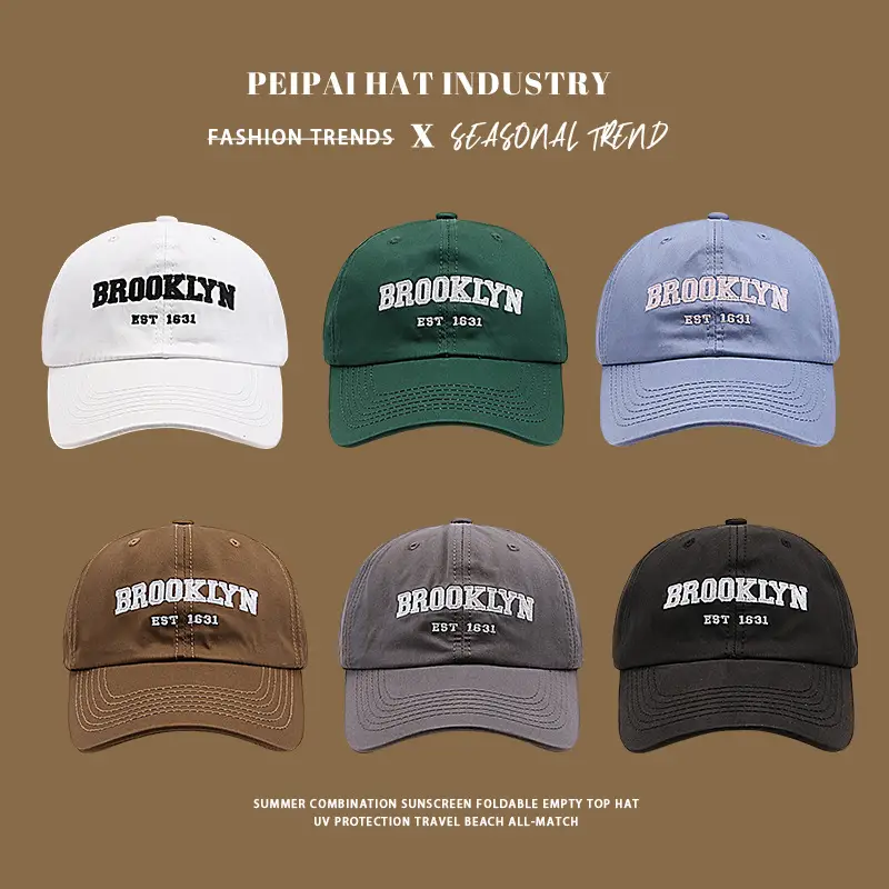 Women Brooklyn Cap Sun Hat Casual All-match — feature 3