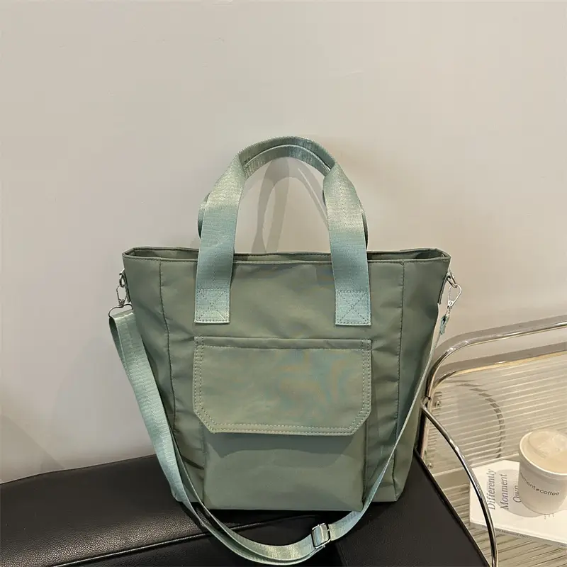 Black Large Capacity Fashion Casual Shoulder Bag 2025 - Image 8