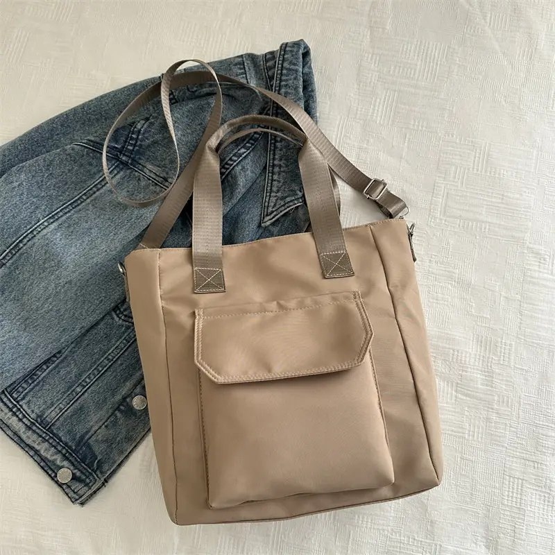 Black Large Capacity Fashion Casual Shoulder Bag 2025 - Image 5