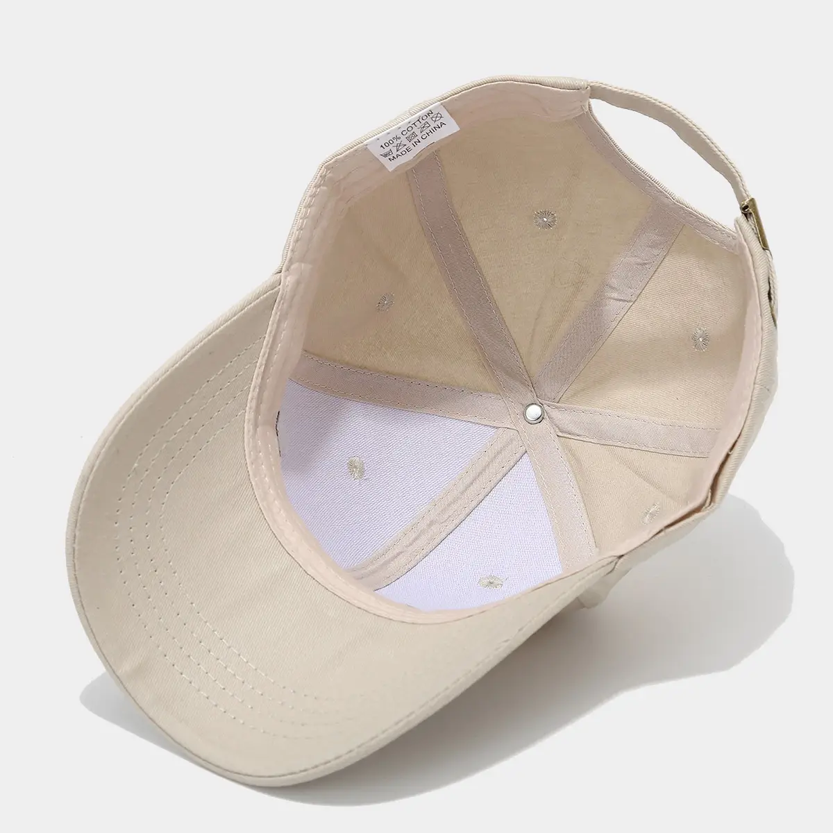 Men's Red Embroidered Baseball Cap with Airplane Logo — feature 12