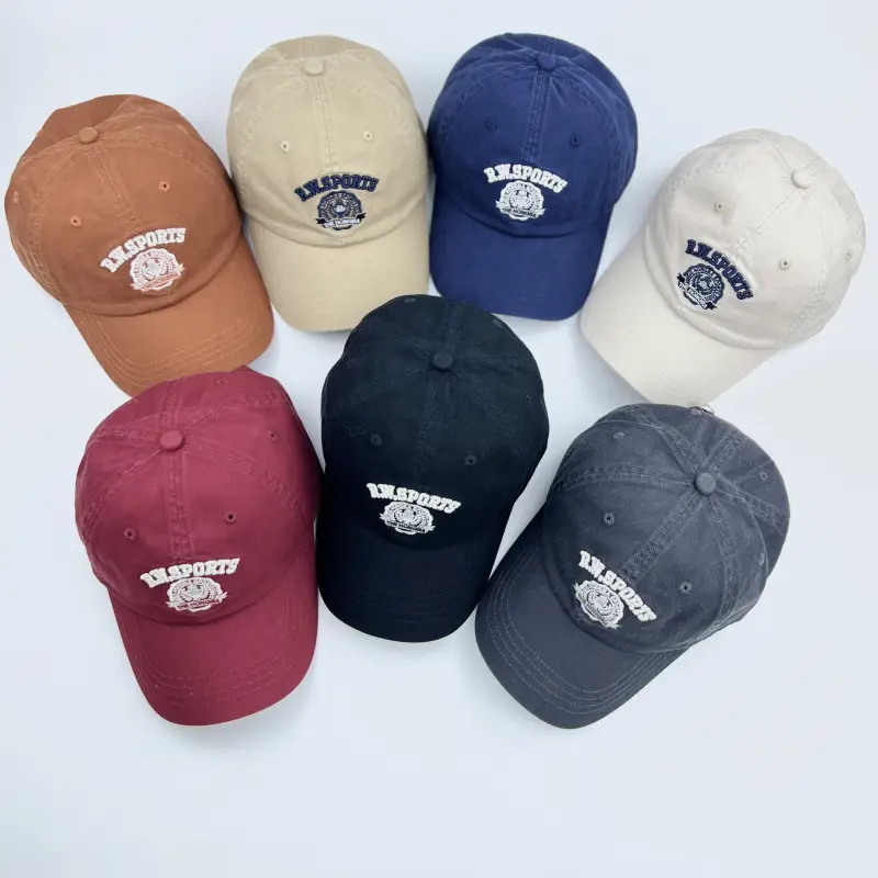 American Letter Baseball Cap Blue Men Women - Image 8