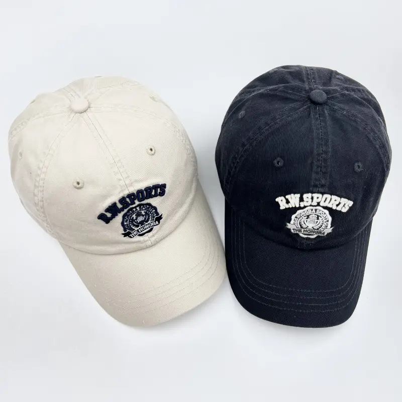 American Letter Baseball Cap Blue Men Women - Image 9