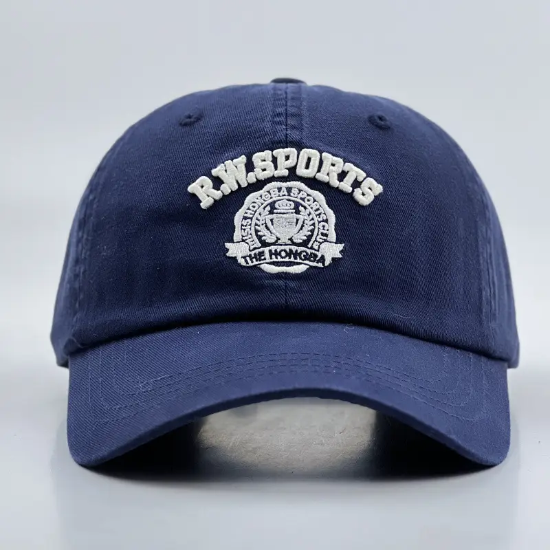 American Letter Baseball Cap Blue Men Women - Image 10