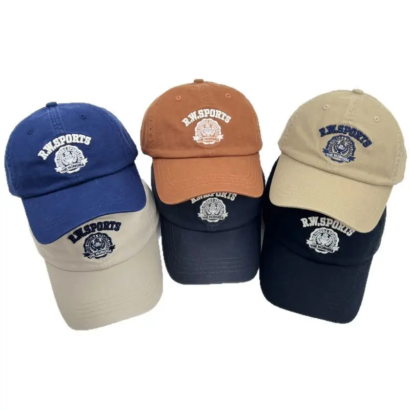 American Letter Baseball Cap Blue Men Women - Image 12