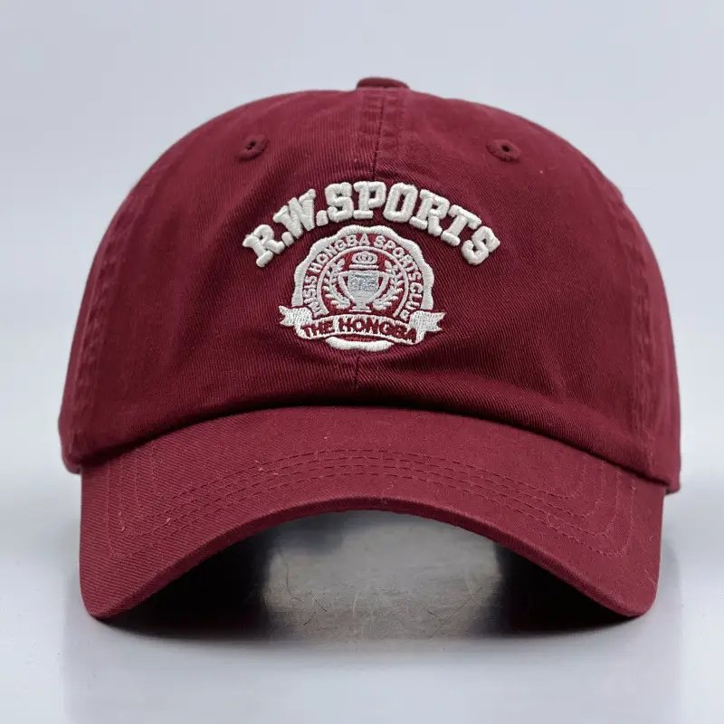 American Letter Baseball Cap Blue Men Women — feature 8