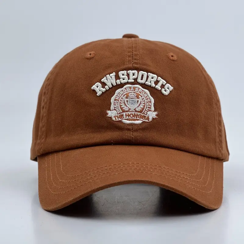 American Letter Baseball Cap Blue Men Women — feature 9
