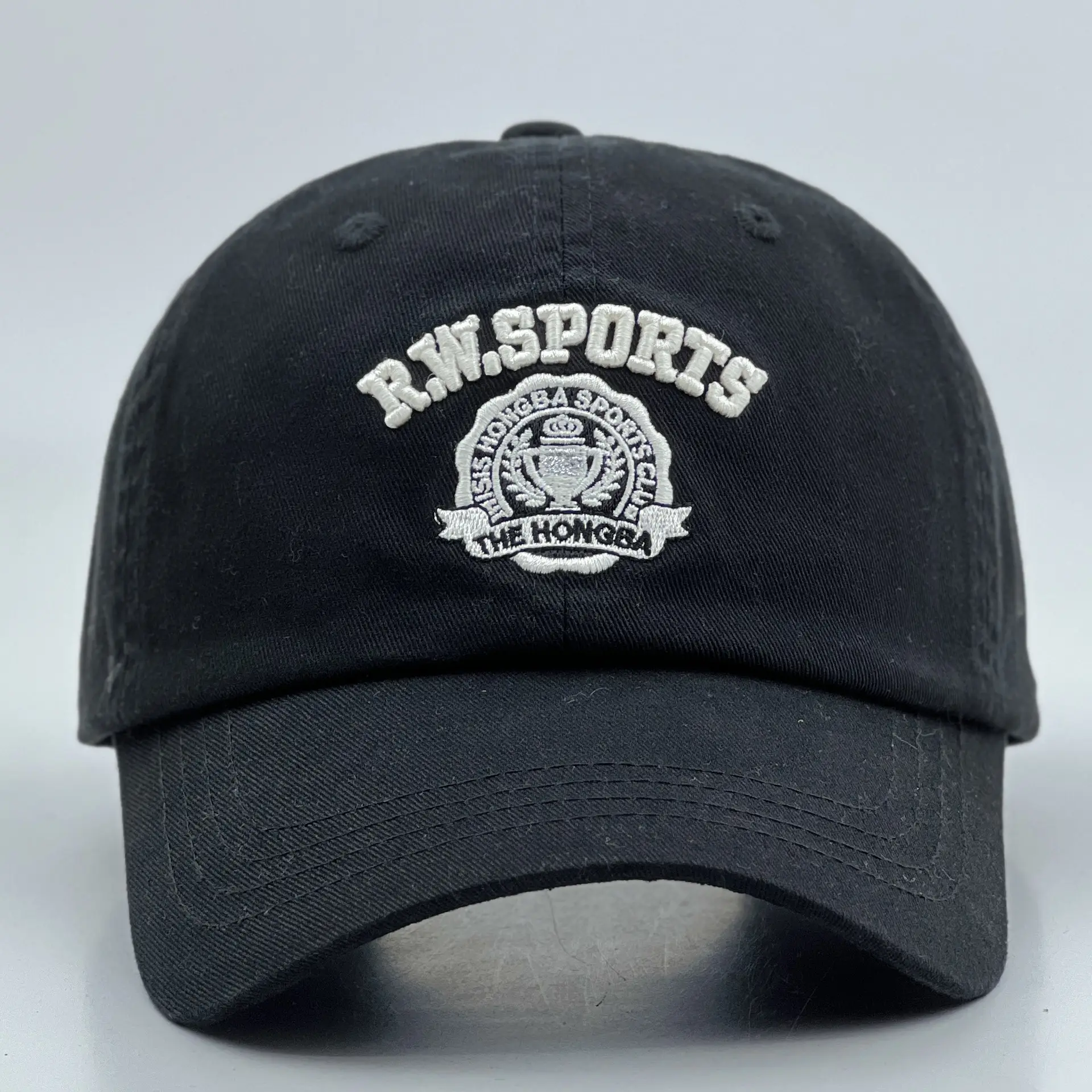 American Letter Baseball Cap Blue Men Women - Image 3