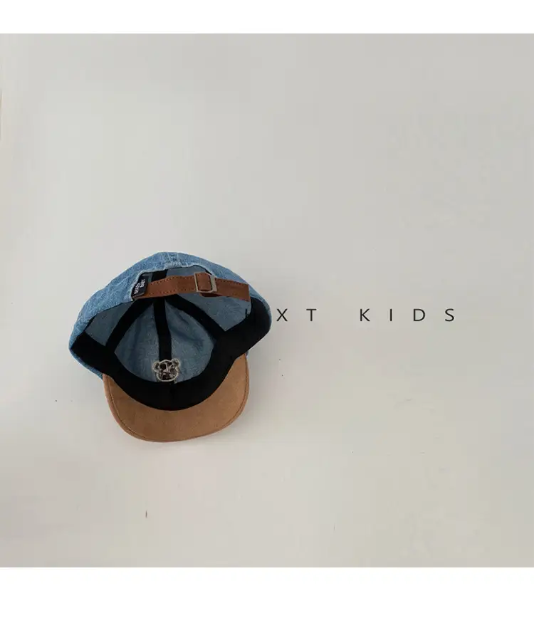 Baby Denim Cap with Bear Embroidery 1-2Yrs — feature 10