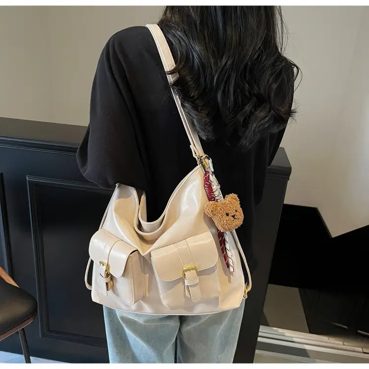 Women's Retro Crossbody Shoulder Bag Brown Leather 2025 — feature 30