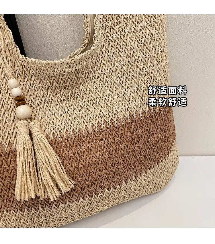 Straw Tote Bag Women Large Capacity 2026 New Spring — feature 4