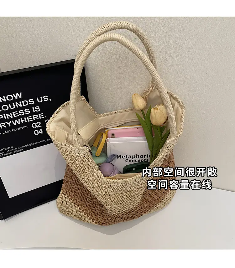 Straw Tote Bag Women Large Capacity 2026 New Spring — feature 7