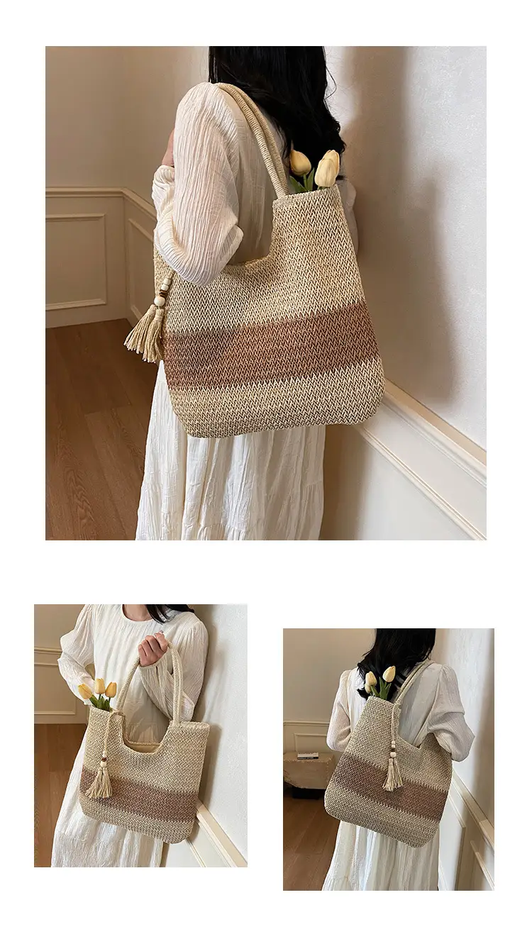 Straw Tote Bag Women Large Capacity 2026 New Spring — feature 9