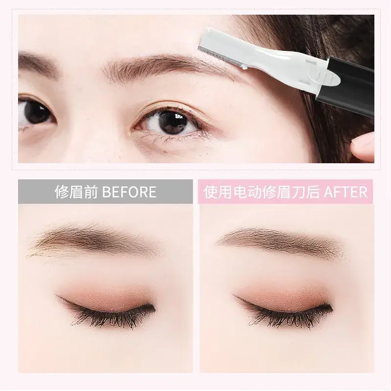 Electric Eyebrow Trimmer for Men Women Automatic Shaving - Image 5
