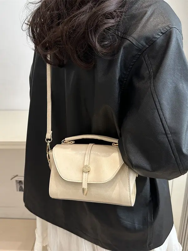 Women's Beige Crossbody Bag for Summer 2025 - Image 4