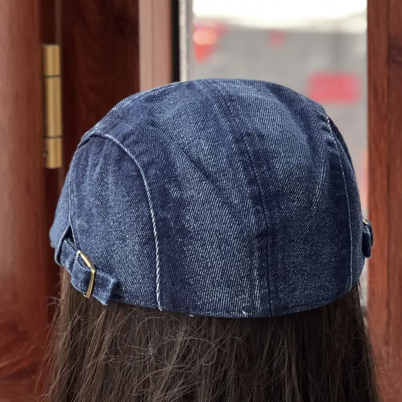 Men's Denim Forward Cap with Adjustable Strap — feature 6