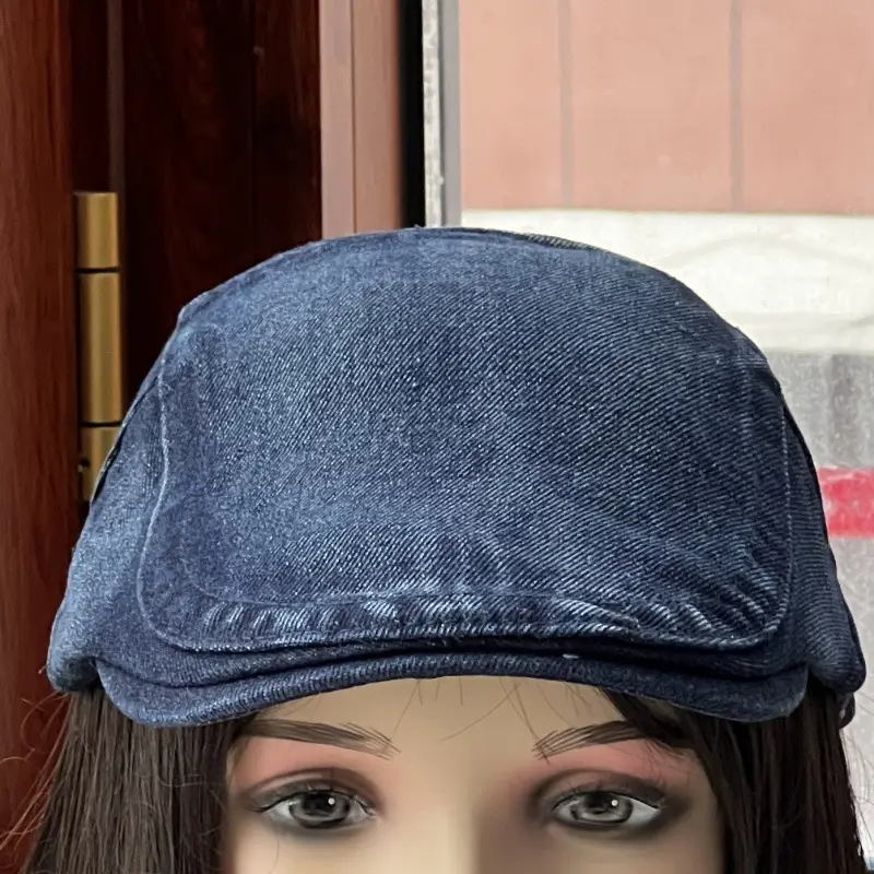 Men's Denim Forward Cap with Adjustable Strap — feature 8