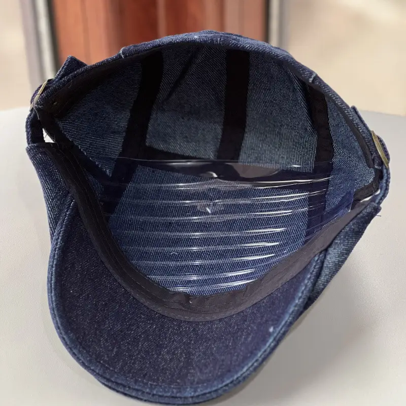 Men's Denim Forward Cap with Adjustable Strap — feature 9