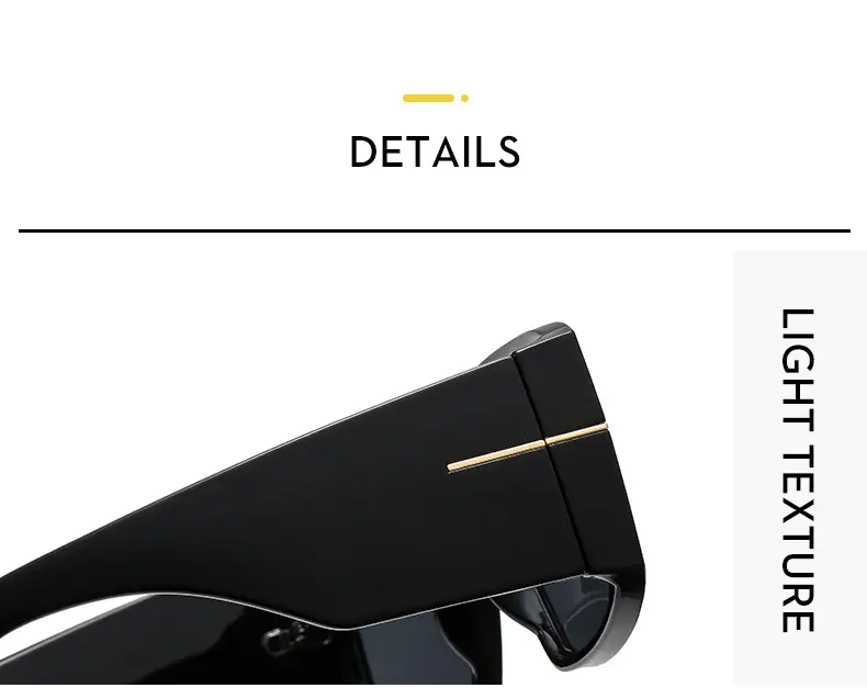 2025 Men Women Sunscreen Sunglasses Black Cross Border — feature 11