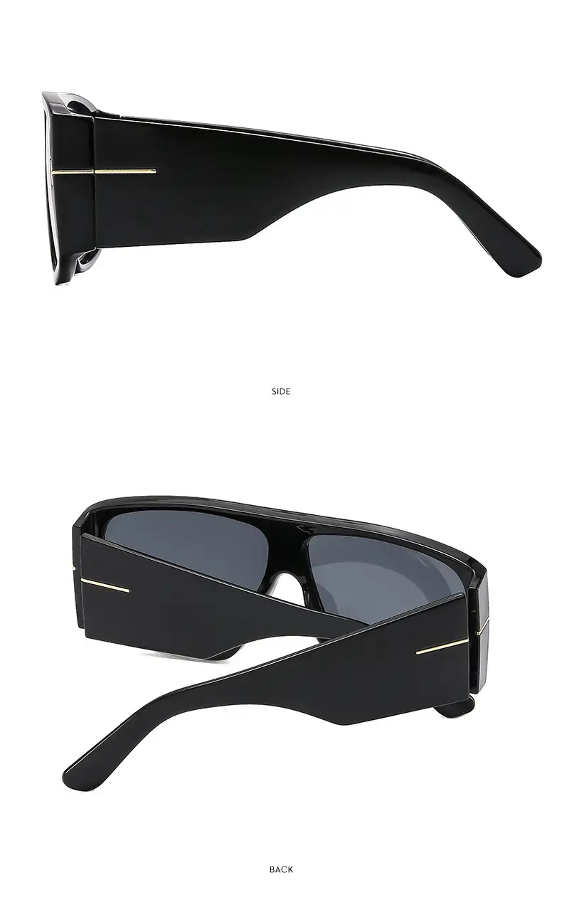 2025 Men Women Sunscreen Sunglasses Black Cross Border — feature 16