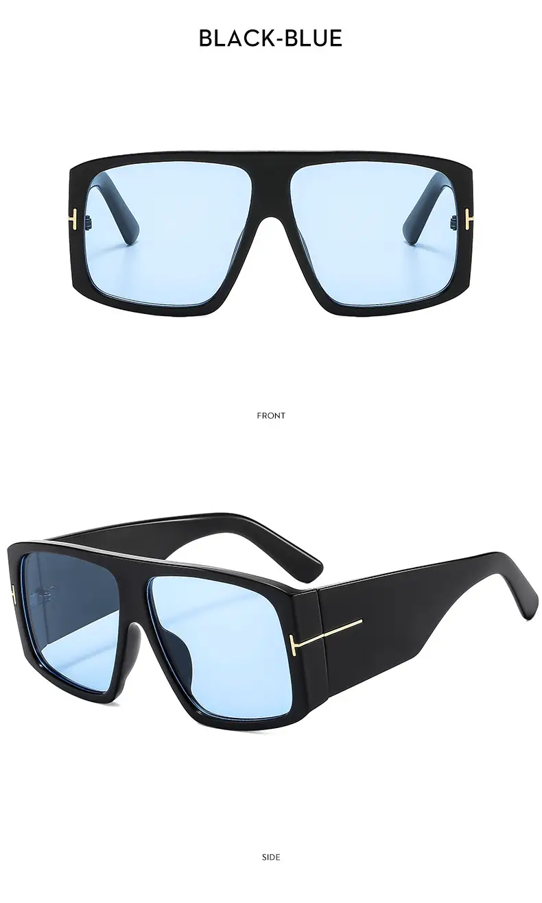 2025 Men Women Sunscreen Sunglasses Black Cross Border — feature 18