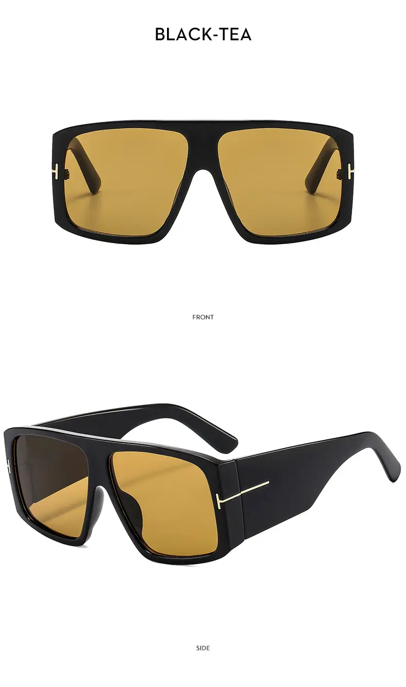 2025 Men Women Sunscreen Sunglasses Black Cross Border — feature 19