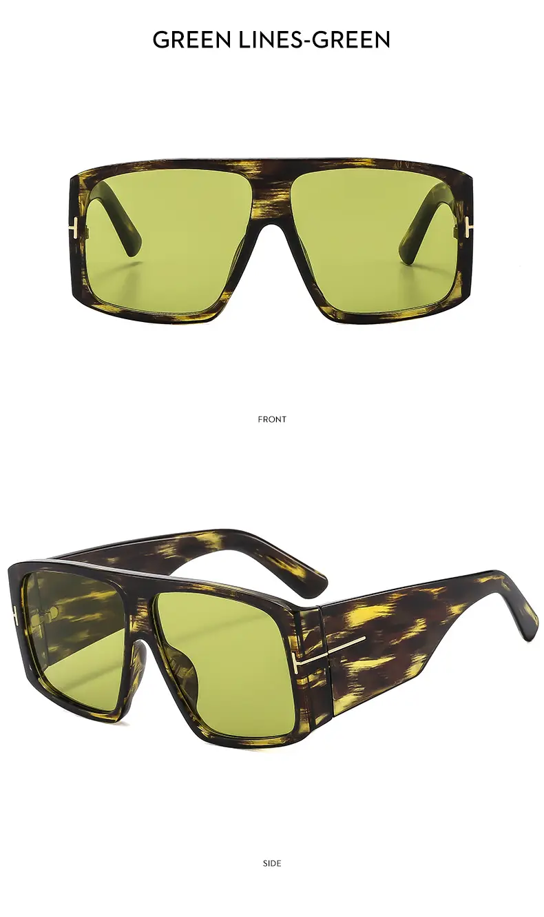 2025 Men Women Sunscreen Sunglasses Black Cross Border — feature 20