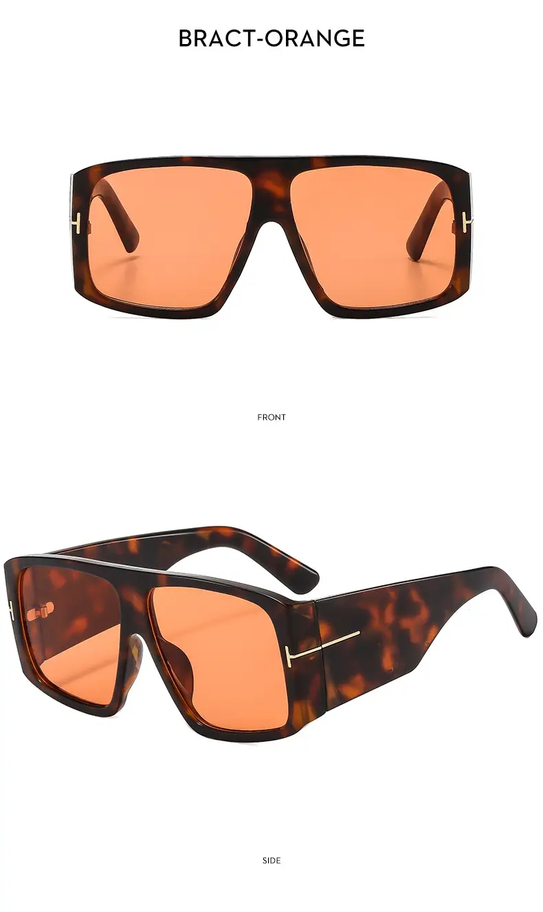 2025 Men Women Sunscreen Sunglasses Black Cross Border — feature 21