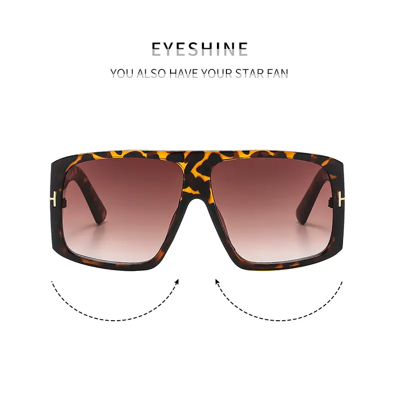 2025 Men Women Sunscreen Sunglasses Black Cross Border — feature 8