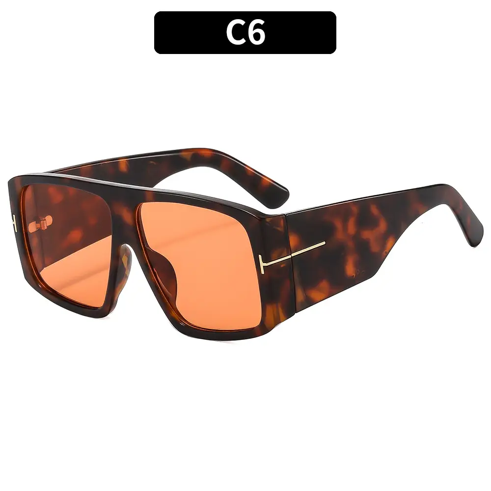 2025 Men Women Sunscreen Sunglasses Black Cross Border - Image 6
