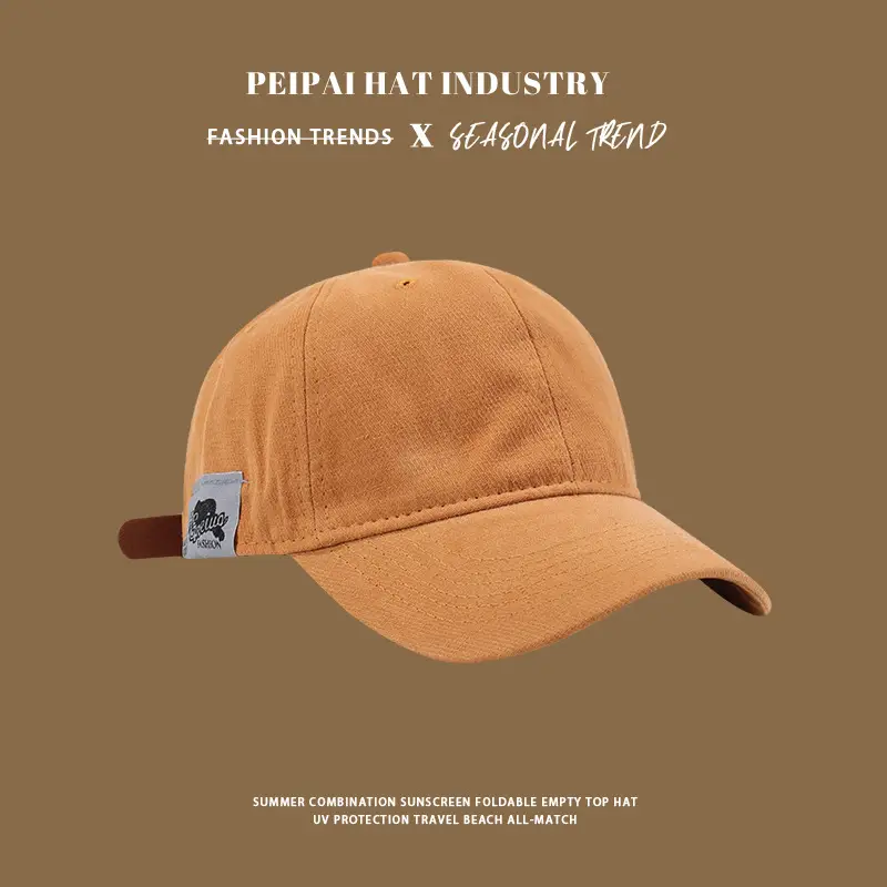 Women Blue Japanese Baseball Cap Small Beige — feature 8