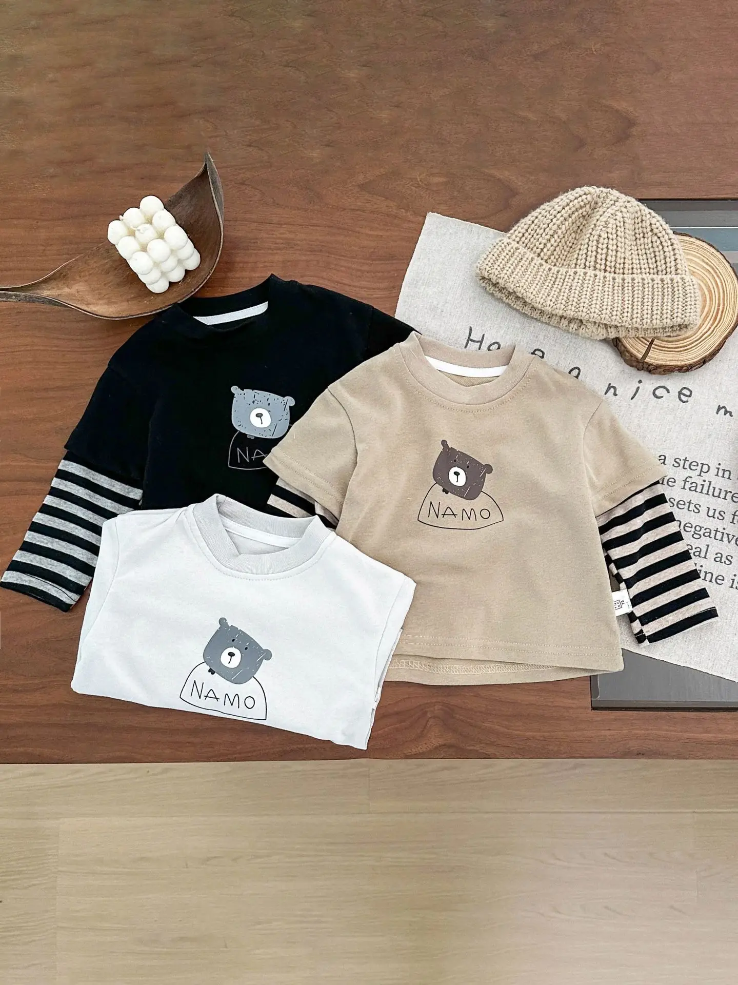 Boys Spring Base Western Style T-Shirt Long Sleeve - Image 6