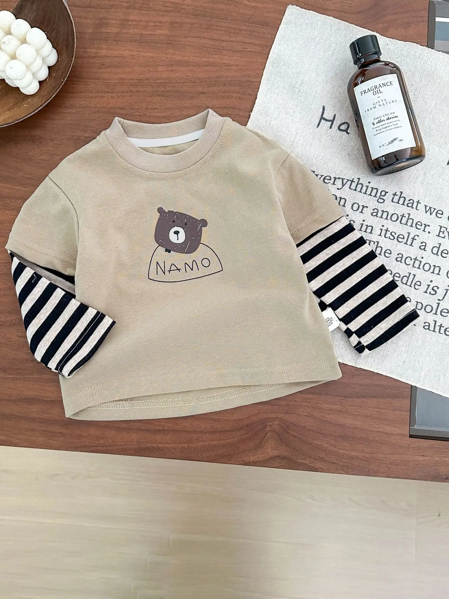 Boys Spring Base Western Style T-Shirt Long Sleeve - Image 7