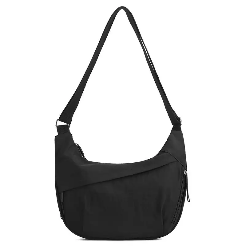 2025 New Style Crossbody Bag Large Capacity Nylon Women's Tan - Image 3
