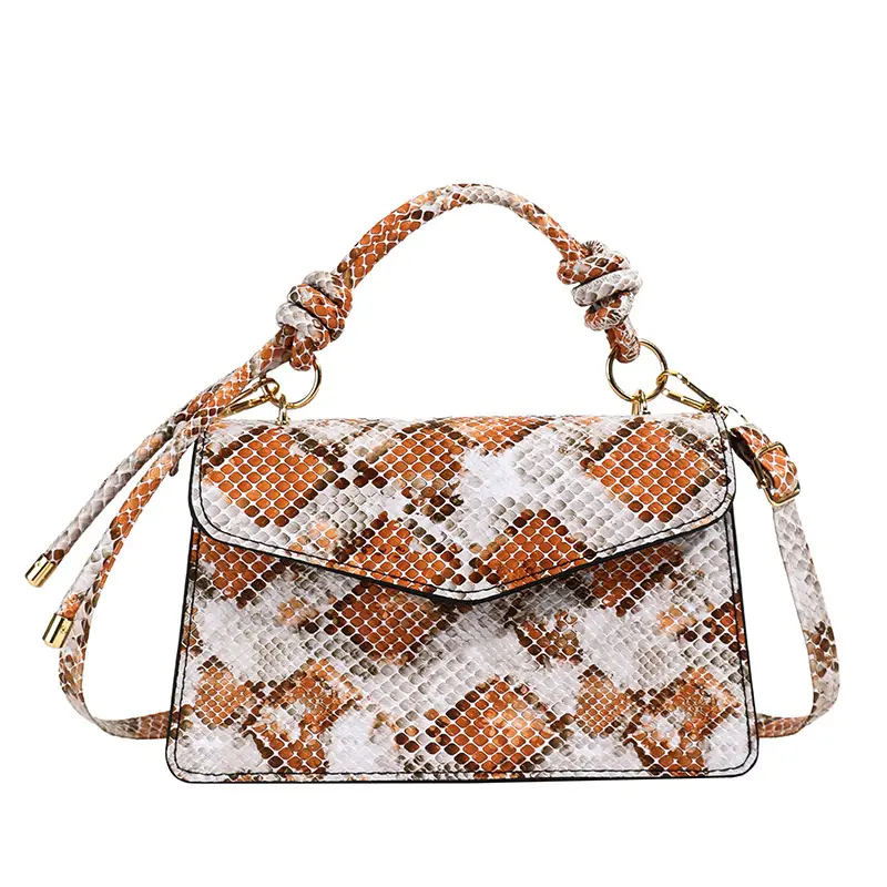 Women's Snake Pattern Crossbody Bag 2025