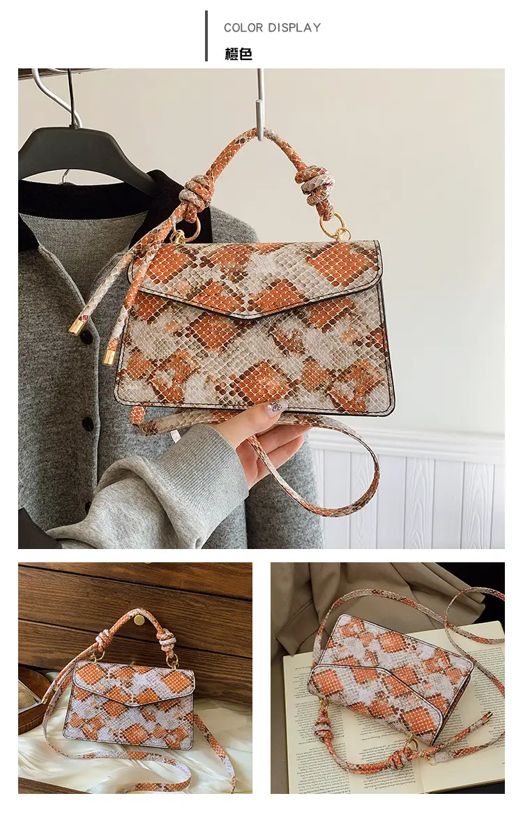 Women's Snake Pattern Crossbody Bag 2025 — feature 20