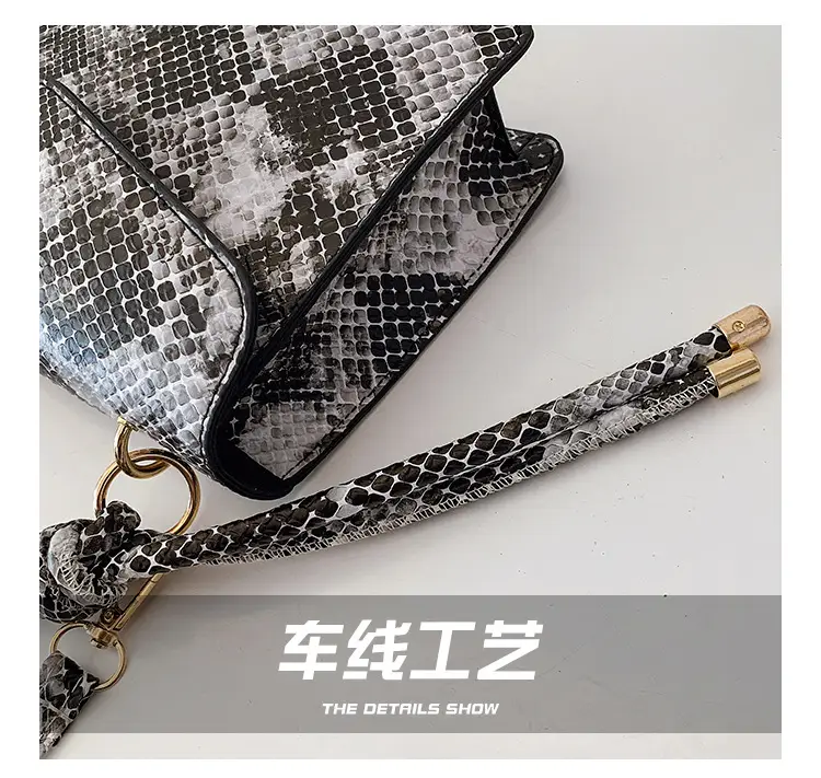 Women's Snake Pattern Crossbody Bag 2025 — feature 4