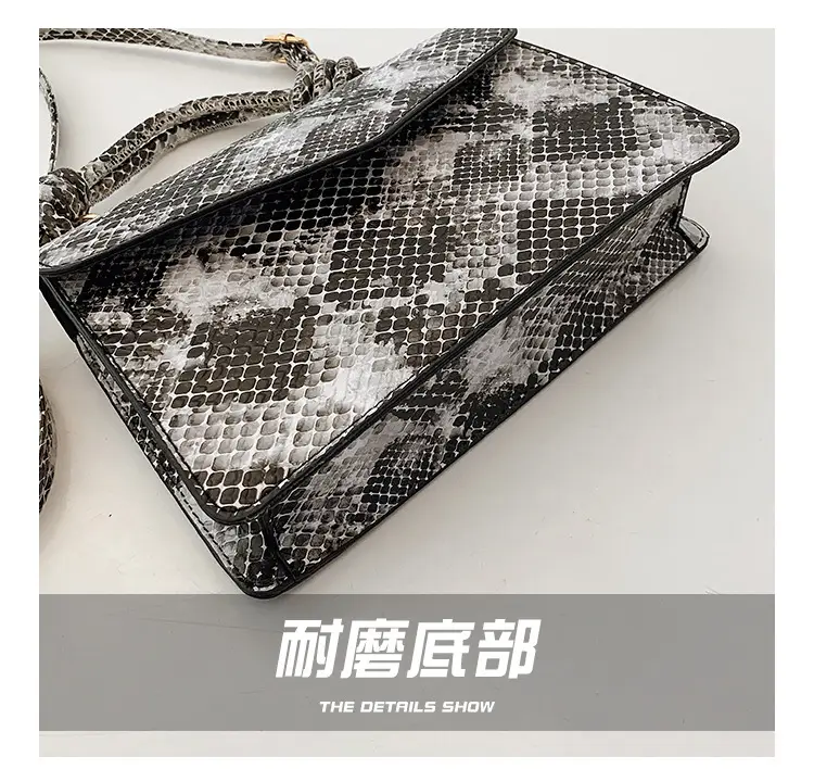 Women's Snake Pattern Crossbody Bag 2025 — feature 5