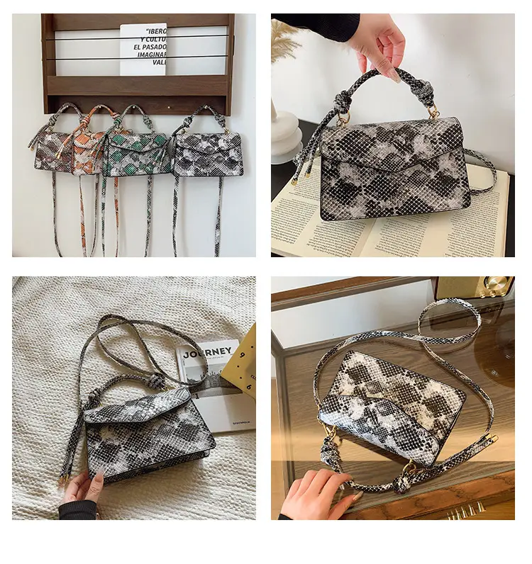 Women's Snake Pattern Crossbody Bag 2025 — feature 9