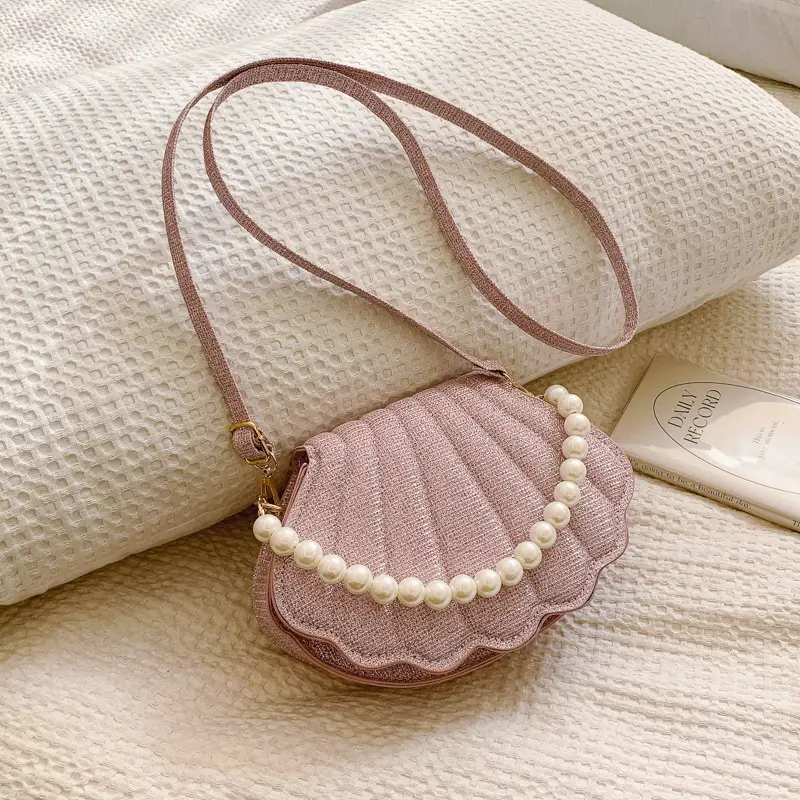 Pearl Embellished Crossbody Bag for Women - Image 3