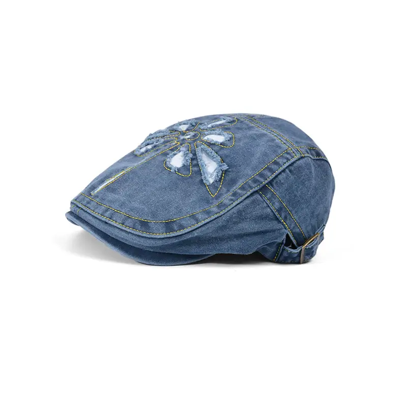 New British Retro Denim Cap Joker Unisex Spring Autumn - Image 10