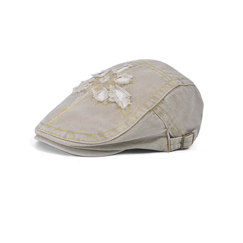 New British Retro Denim Cap Joker Unisex Spring Autumn - Image 2