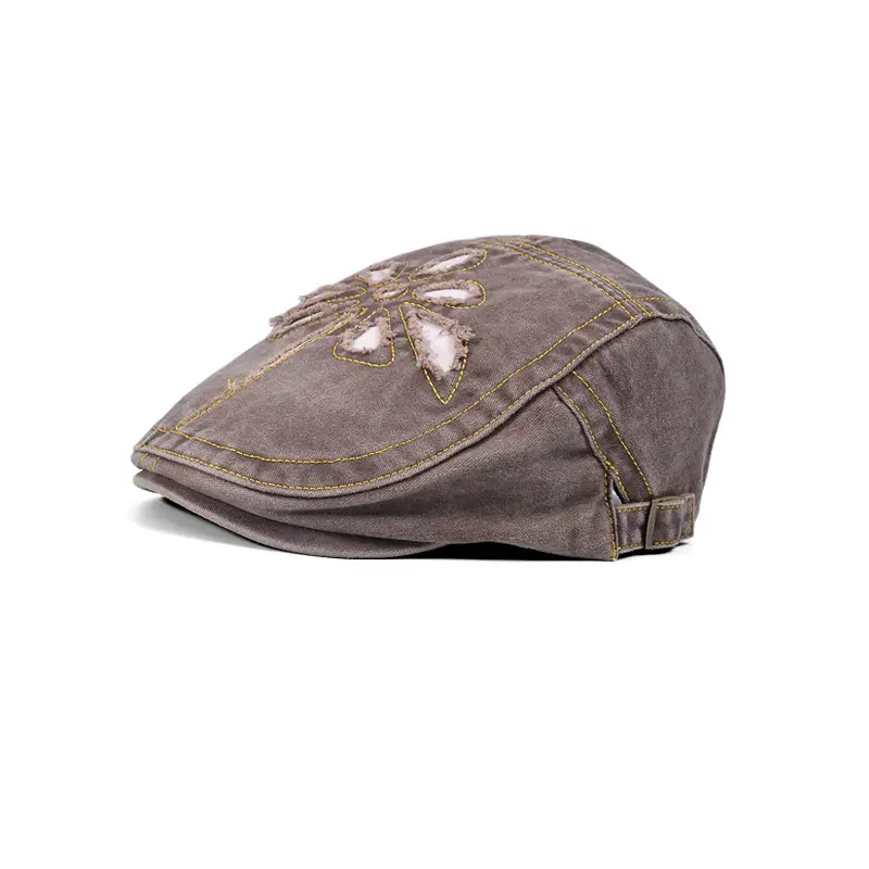 New British Retro Denim Cap Joker Unisex Spring Autumn - Image 3