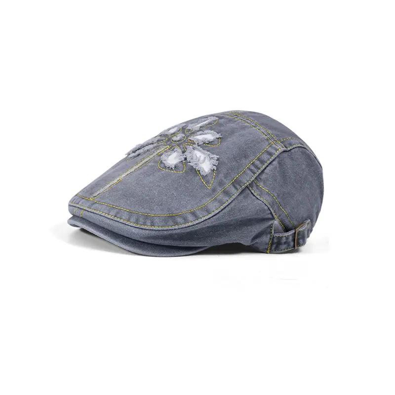 New British Retro Denim Cap Joker Unisex Spring Autumn - Image 5