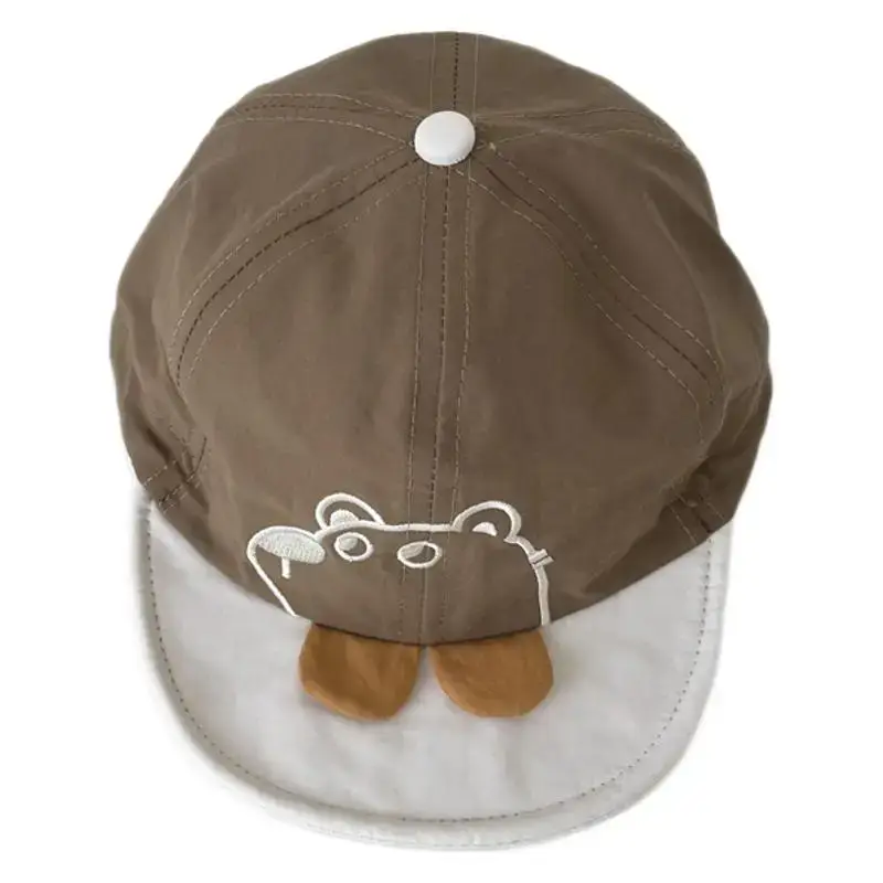 Baby Sunscreen Cap Bear Design Quick-Drying - Image 9